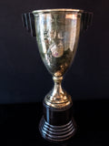 Vintage Art Deco Brass And Bakelite Trophy 1940 Little International Grand Champion Loving Cup Art and Collectibles