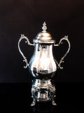 Vintage Silver Plate Samovar Coffee Urn 25 Cup Tea Warmer Hot Water Dispenser Tea Sets