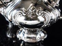 Vintage Silver Plate Tea Set Coffee Service Set Chantilly Gorham YC1303 Tea and Coffee Sets