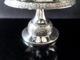 Antique Victorian Silver Plate Cruet Set Condiment Caster Stand Figural Boy Silver And Silverplate