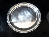 Silver Soldered Serving Tray Hotel Seville Hotel Military RR Silver