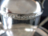 Vintage Elegant Silverplate Tea Set With Tray Floral Decor Tea and Coffee Sets