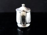 Rare Silver Soldered Teapot Schaber Cafeteria Los Angeles 1928 Opening Year Hotel Military RR Silver