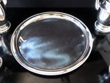 Vintage Silver Plate Tea Set With Tray IOB Andrea By Sadek Tea and Coffee Sets