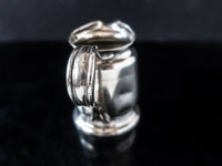Hotel Ambassador Silver Soldered Creamer Pitcher 1950 Hotel Military RR Silver