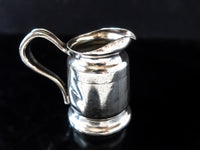 Hotel Ambassador Silver Soldered Creamer Pitcher 1950 Hotel Military RR Silver