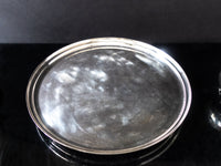 Antique Silver Soldered Tea Set Coffee Service With Tray Grapes Waterhouse England Tea and Coffee Sets