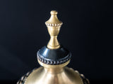 Vintage Brass And Black Grecian Style Urn Mantel Decor Home Decor