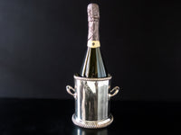 Rare Antique Silver Plate Ice Bucket Champagne Chiller Atkin Bros Late 1800's Barware