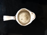 Hotel Ambassador Silver Soldered Creamer Pitcher 1950 Hotel Military RR Silver