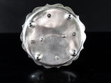 Antique Silver Plate Egg Cup And Spoon Caddy Sheffield England Circa Late 1800s Silver And Silverplate