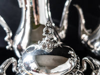 Vintage Silver Plate Tea Set Coffee Service 4 Piece Set Reed Barton Provincial Tea and Coffee Sets