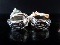 Vintage Napkin Rings Hans Turnwald Sea Shells IOB Miami Paris Dining And Serving