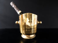 Vintage Brass Champagne Chiller Ice Bucket Barware