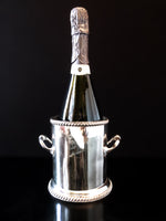Rare Antique Silver Plate Ice Bucket Champagne Chiller Atkin Bros Late 1800's Barware