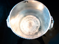 Rare Antique Silver Plate Ice Bucket Champagne Chiller Atkin Bros Late 1800's Barware
