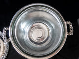 Vintage Silver Plate Insulated Ice Bucket Countess International Silver Barware