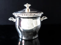 Vintage Silver Plate Insulated Ice Bucket Countess International Silver Barware