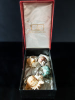 Vintage Napkin Rings Hans Turnwald Sea Shells IOB Miami Paris Dining And Serving