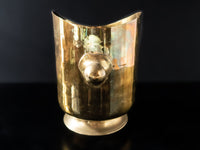 Vintage Brass Champagne Chiller Ice Bucket Barware