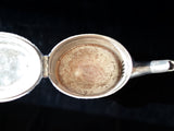 Silver Soldered Teapot Barming Hospital England 1927 RARE Art Deco Hotel Military RR Silver
