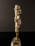 Vintage Bronze Tone Blackamoor Candle Holder Moorish Moors Morcic