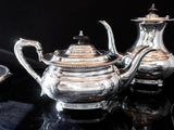 Vintage Silver Plate Coffee Tea Set Art Deco Israel Freeman Sheffield England