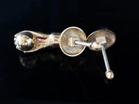 Solid Brass Hand Door Knocker Hand And Ball Victorian
