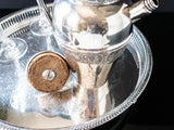 Vintage Silver Plate Cocktail Shaker Dutchardt Apollo 1920's Barware