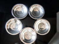 Silver Soldered Bowls Set Of Five International Silver Circa 1956
