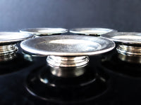 Silver Soldered Bowls Set Of Five International Silver Circa 1956