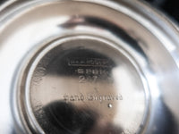 Antique Silver Plate Tea Set Hand Engraved Wm A Rogers