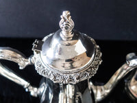 Vintage Silverplate Tea Set Service Countess By Webster Wilcox