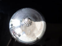 Large Antique Silver Plate Meat Dome Food Cloche Hotel Silver