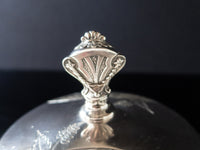 Antique Silver Plate Food Cloche Food Cover Dish Cover Aesthetic Era