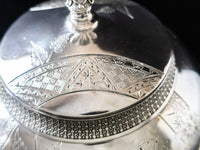 Antique Silver Plate Food Cloche Food Cover Dish Cover Aesthetic Era