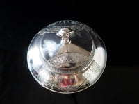 Antique Silver Plate Food Cloche Food Cover Dish Cover Aesthetic Era