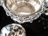 Vintage Silver Plate Tea Set Coffee Service Set Rosewood By Gorham Ornate