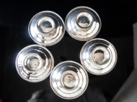 Silver Soldered Bowls Set Of Five International Silver Circa 1956