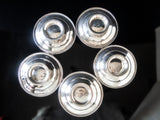 Silver Soldered Bowls Set Of Five International Silver Circa 1956