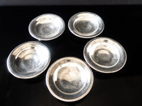 Silver Soldered Bowls Set Of Five International Silver Circa 1956
