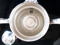 Vintage Silver Plate Samovar Coffee Urn With Burner Tea Warmer Hot Water Dispenser