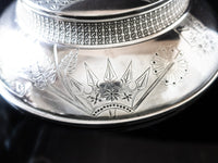 Antique Silver Plate Food Cloche Food Cover Dish Cover Aesthetic Era