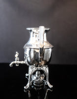 Antique Silver Plate Samovar Coffee Urn With Burner Barbour Silver Co Quadruple Plate
