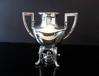 Antique Silver Plate Samovar Coffee Urn With Burner Barbour Silver Co Quadruple Plate