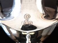 Antique Silver Plate Samovar Coffee Urn With Burner Barbour Silver Co Quadruple Plate