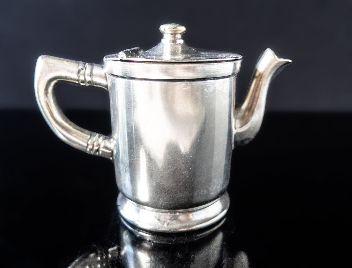 Vintage Hotel Silver Soldered Teapot Will Ross Inc Milwaukee Wis