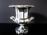 Vintage Silver Plate Loving Cup Champagne Chiller Ice Bucket By Towle