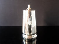 Pan Am Airlines Silver Plate Coffee Pot Teapot Large 10" 1969