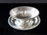 Reed Barton Silver Soldered Gravy Bowl Plate US Navy Or Hotel Type